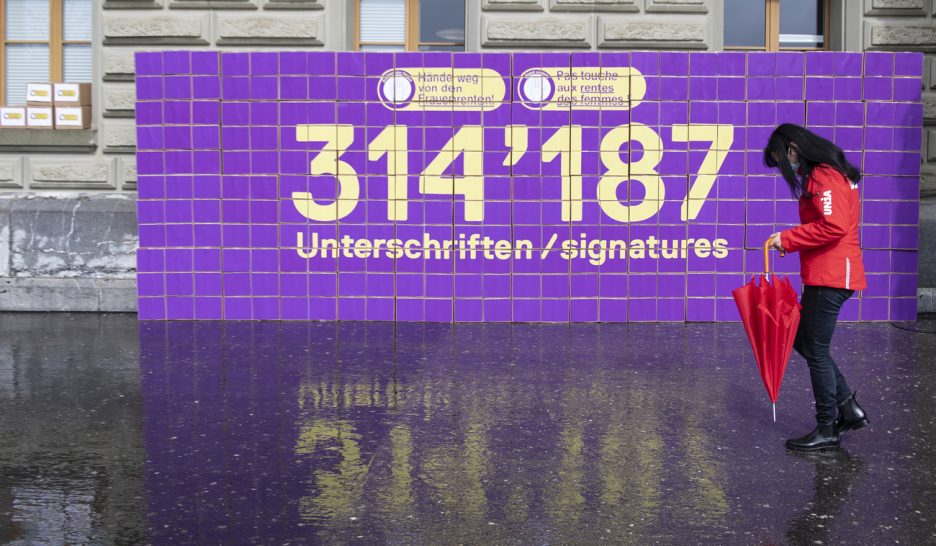 AVS21: train spécial pour Berne