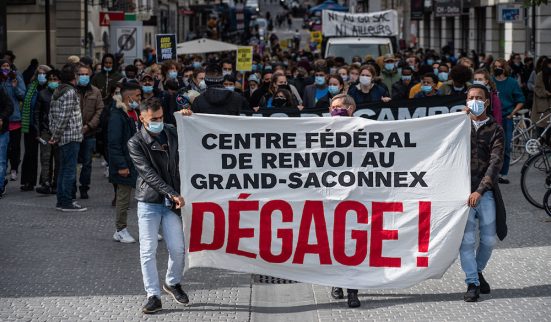 4500 signatures contre le centre de renvoi du Grand-Saconnex