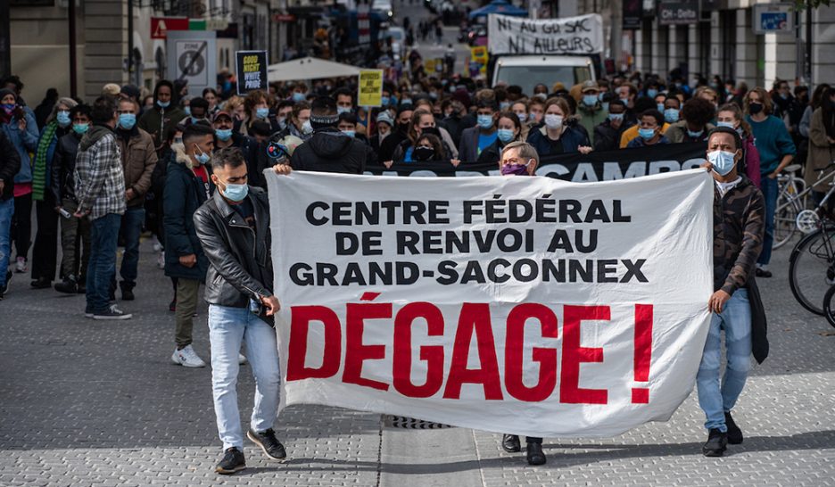 4500 signatures contre le centre de renvoi du Grand-Saconnex