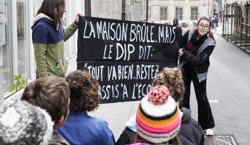 Climat: l’inaction du DIP tournée en dérision