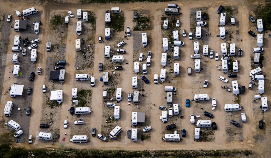 Des aires pour les gens du voyage