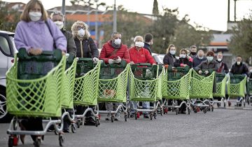 La grande distribution est en berne