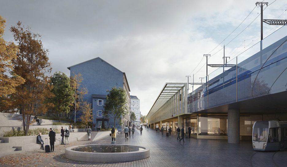 Le futur visage du bas des Grottes déplaît