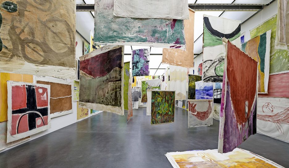 Vivian Suter, peinture à l’air