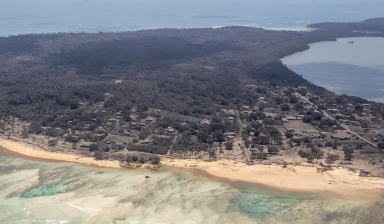 L’éruption a dévasté les îles Tonga