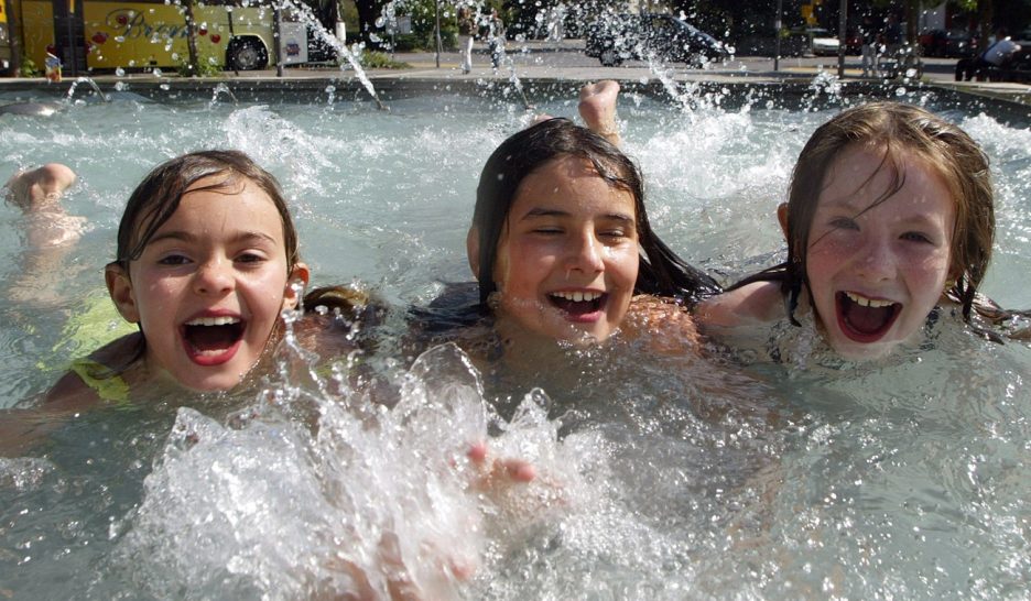 Pataugeoires à l’ombre