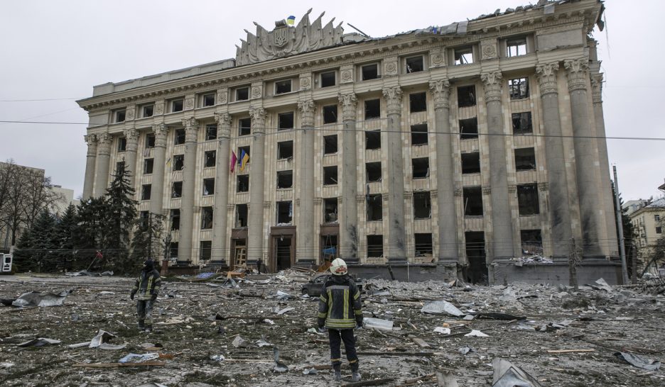 Débarquement russe à Kharkiv