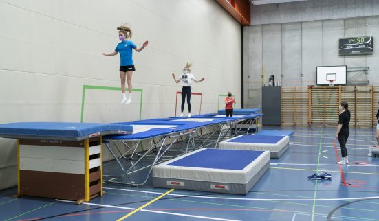 Trois heures de gym au Cycle? Genève sue