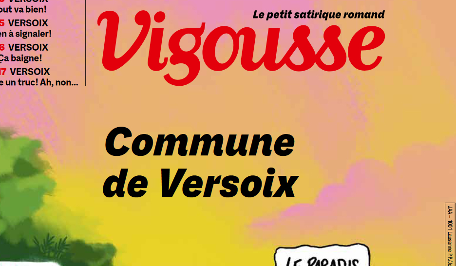 «Vigousse» dégaine  l’humour contre Versoix