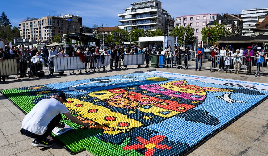 Ultime mosaïque d’œufs