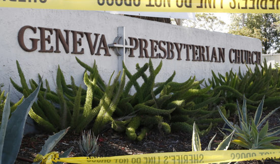 Fusillade dans une église