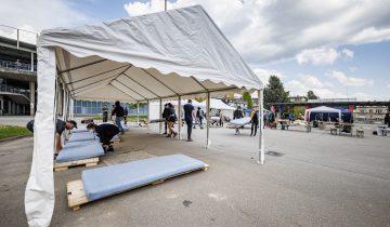 Occupation éclair pour les SDF