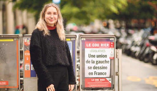 Rose et le rouge «Courrier»