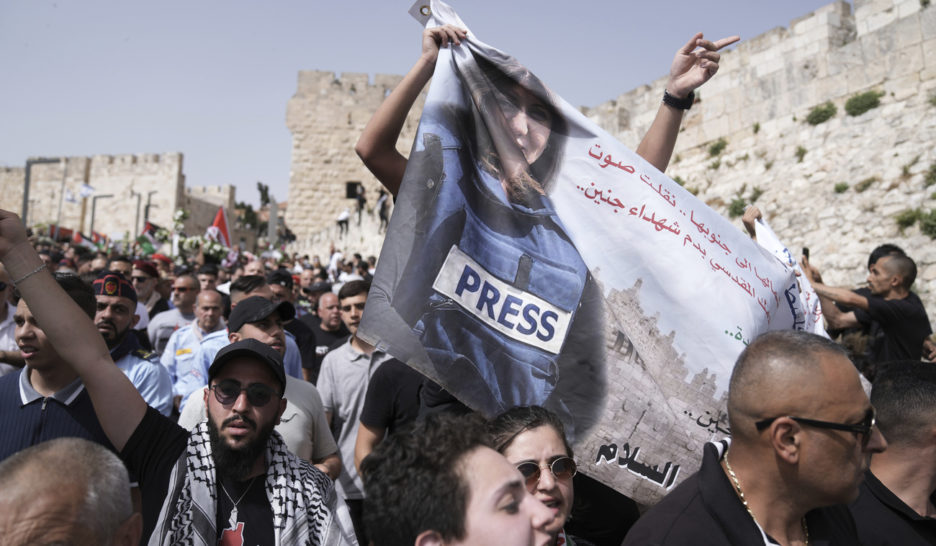 Shireen Abu Akleh enterrée à Jérusalem