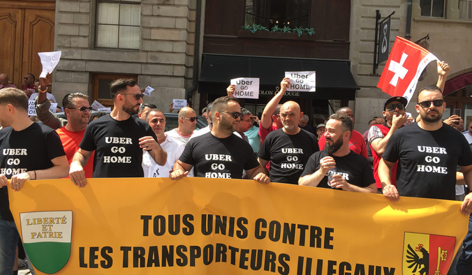 Les taxis traditionnels haussent le ton