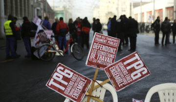 Menace de grève aux TPG