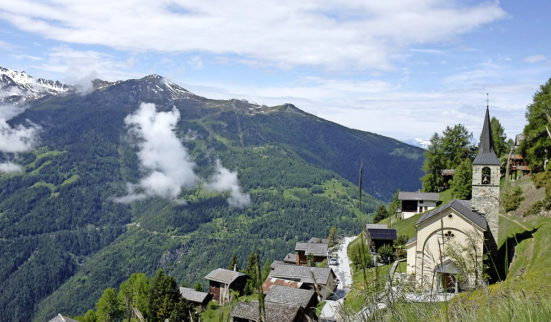 Chandolin, l’art et la pente 4