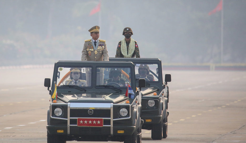 La junte birmane exécute 4 hommes dont 2 figures de l'opposition