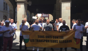 Nouvelle manifestation des taxis