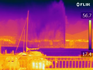 Genève dans l’œil d’une caméra infrarouge 11