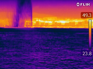 Genève dans l’œil d’une caméra infrarouge