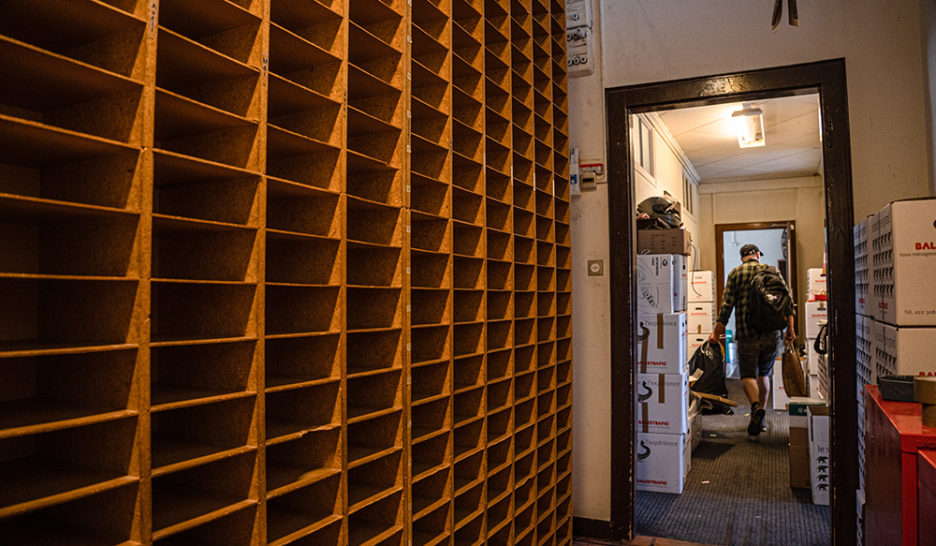 Genève, le 15 septembre 2022
Déménagement des bureaux du Courrier de la Rue de la Truite vers l&rsquo;Avenue de la Jonction.
Le Courrier / © Cédric Vincensini