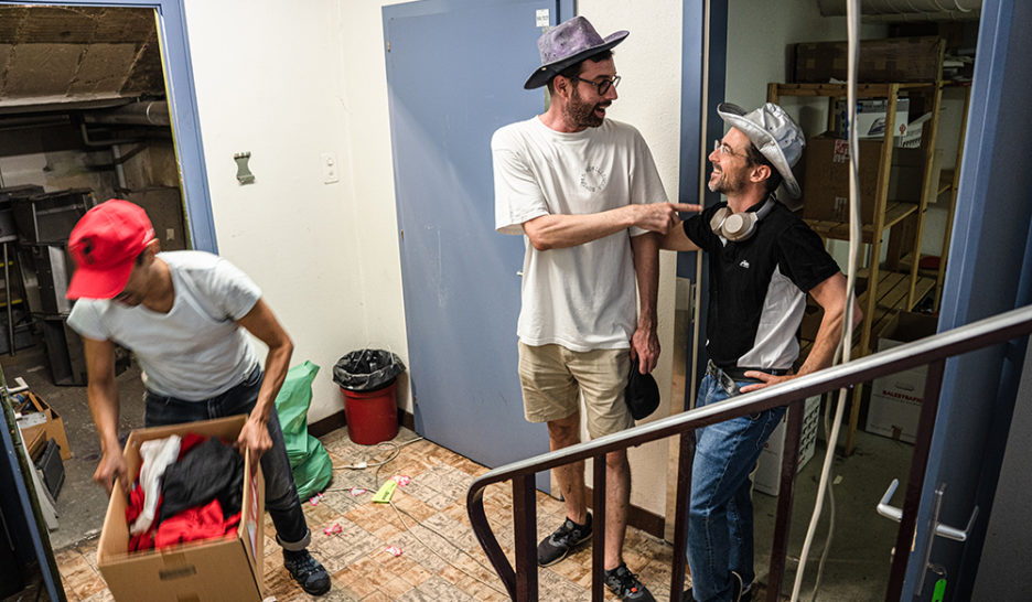 Genève, le 15 septembre 2022
Déménagement des bureaux du Courrier de la Rue de la Truite vers l&rsquo;Avenue de la Jonction.
Le Courrier / © Cédric Vincensini