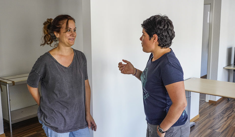 Genève, le 16.09.2022
Déménagement du Le Courrier au cube.
Le Courrier / J.-P. Di Silvestro