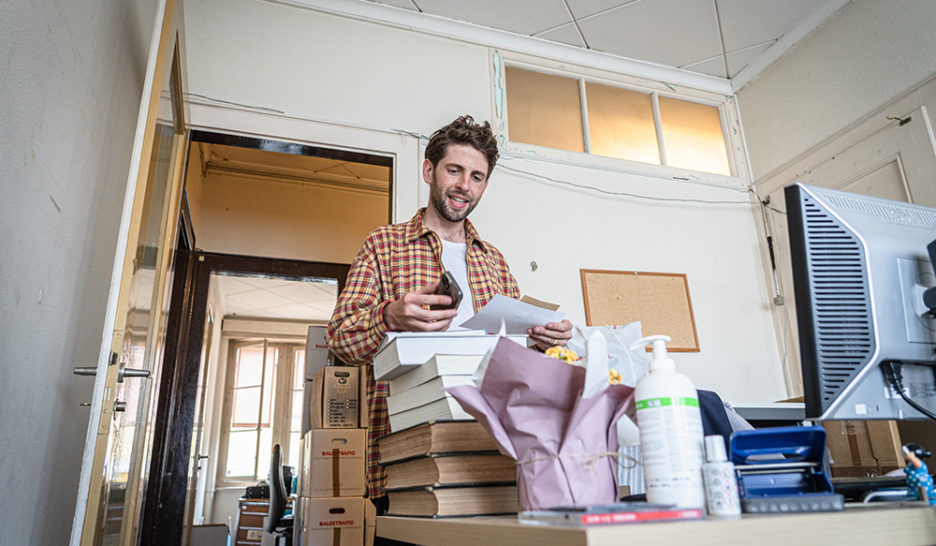 Genève, le 15 septembre 2022
Déménagement des bureaux du Courrier de la Rue de la Truite vers l&rsquo;Avenue de la Jonction.
Le Courrier / © Cédric Vincensini