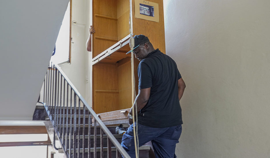 Genève, le 16.09.2022
Déménagement du Le Courrier au cube.
Le Courrier / J.-P. Di Silvestro