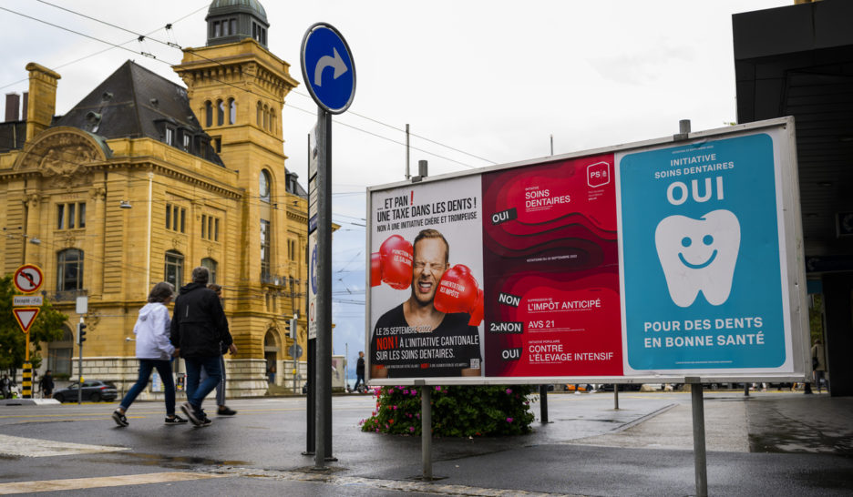 Le canton refuse l’assurance dentaire