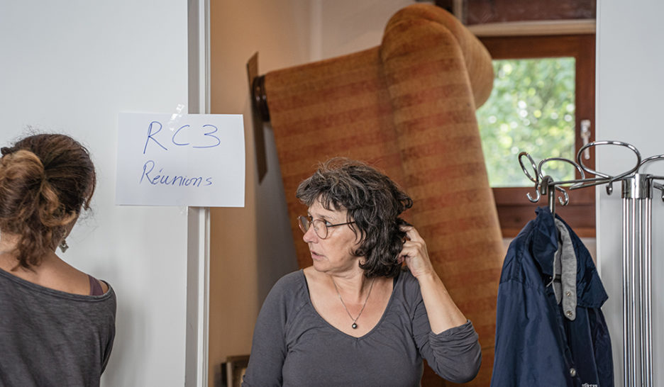 Eva Fermandez, l&rsquo;ancienne directrice administrative du Courrier, a piloté le déménagement avec brio. CVI