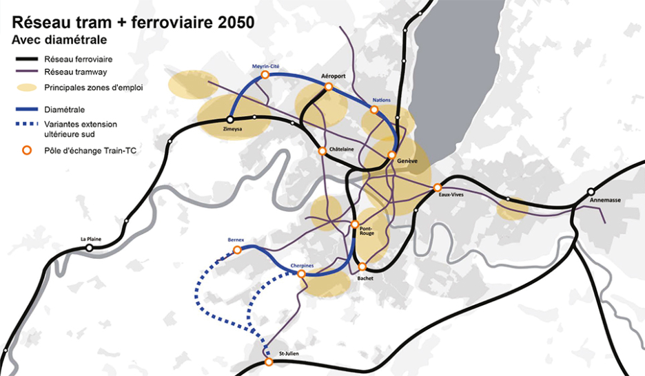 Genève sort le grand jeu ferroviaire