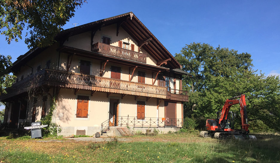 Démolition prématurée à la Gradeline?