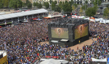 Finalement, pas de Fanzone à Plainpalais