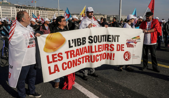 Les raisons de la colère des maçons suisses