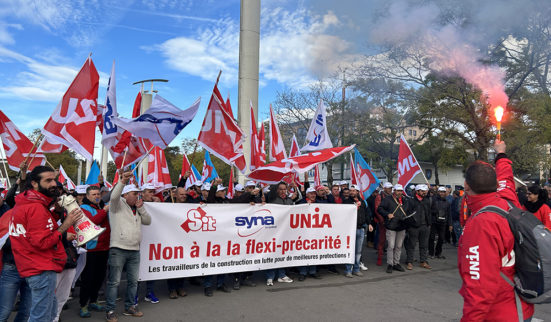 Grand cortège des maçons romands à Lausanne