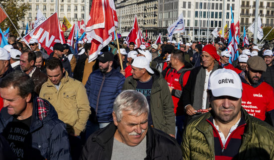 Mobilisation réussie pour les maçons