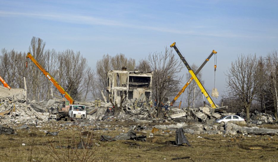 63 soldats russes tués près de Donetsk