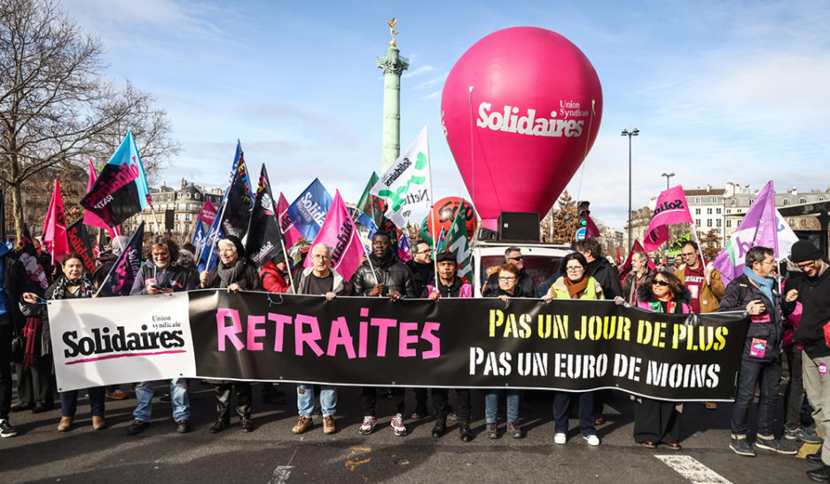 Nouvelle journée manifestations contre une réforme des retraites