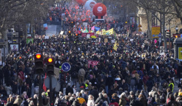 Retraites: affluence en baisse pour le 3e round