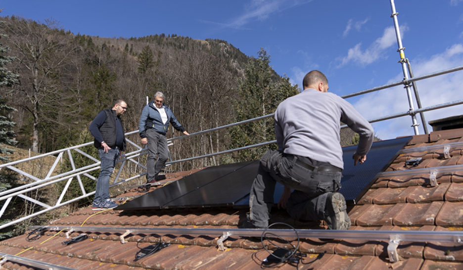 Berne veut encourager les installations solaires plus grandes