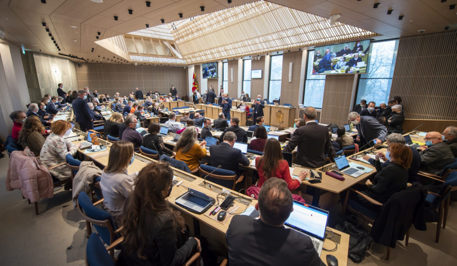 Du changement au parlement