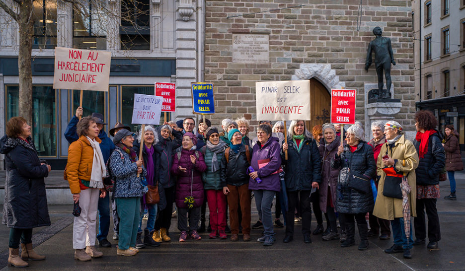 Manif de soutien à Pinar Selek