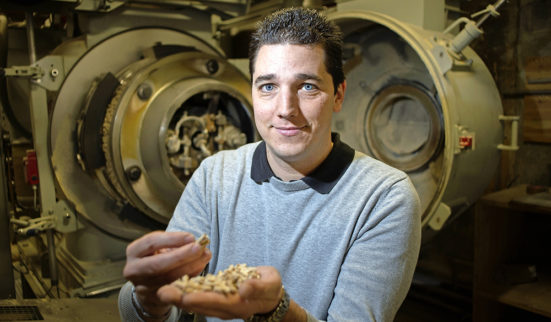 Un pellet venu de loin