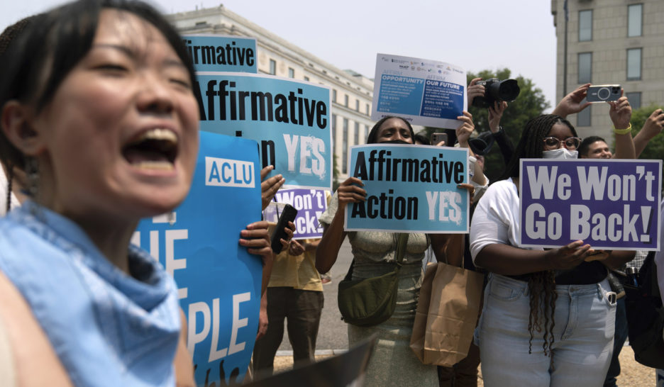 La fin de la discrimination positive dans les unis