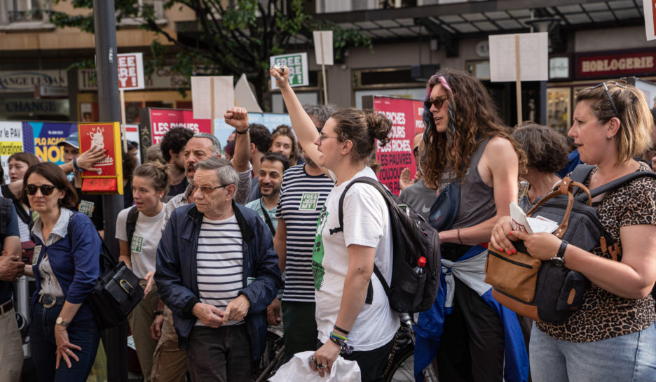 Genève, le 2 juin 2023
Manifestation pour soutenir Jérémy, jeune activiste du climat emprisonné.
© Cédric Vincensini