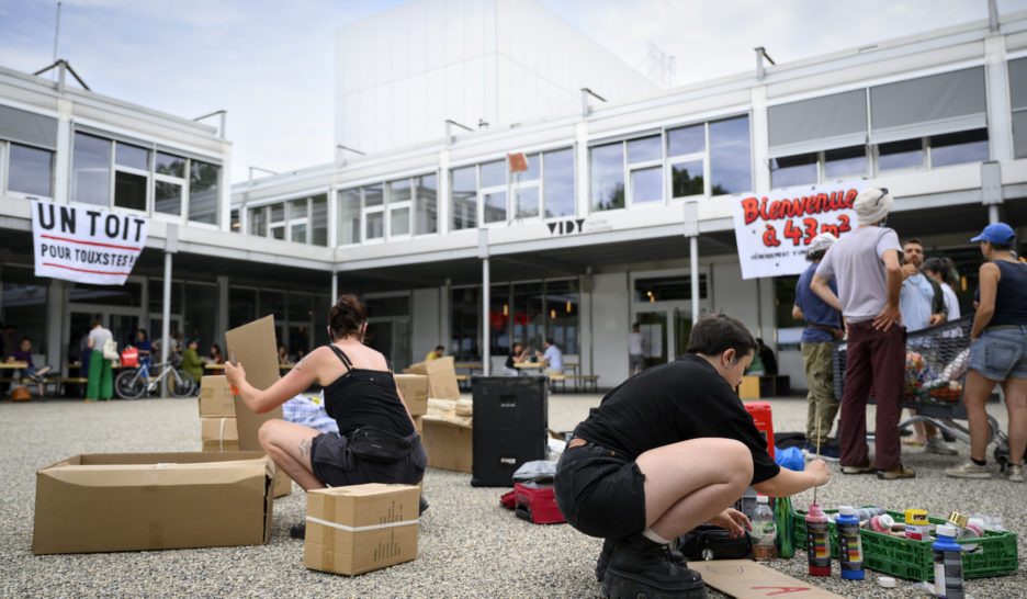 Vidy: le collectif 43 m2 plie bagage