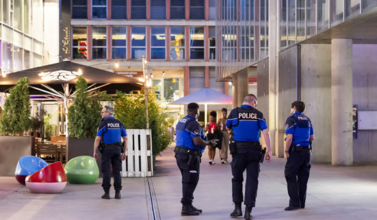 Contrôles et interpellations à Lausanne