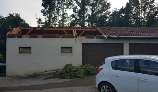 Forêts dévastées au-dessus du Locle